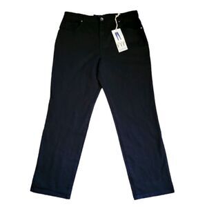 NWT STYLE & CO BLACK NATURAL FIT JEANS SZ.14S